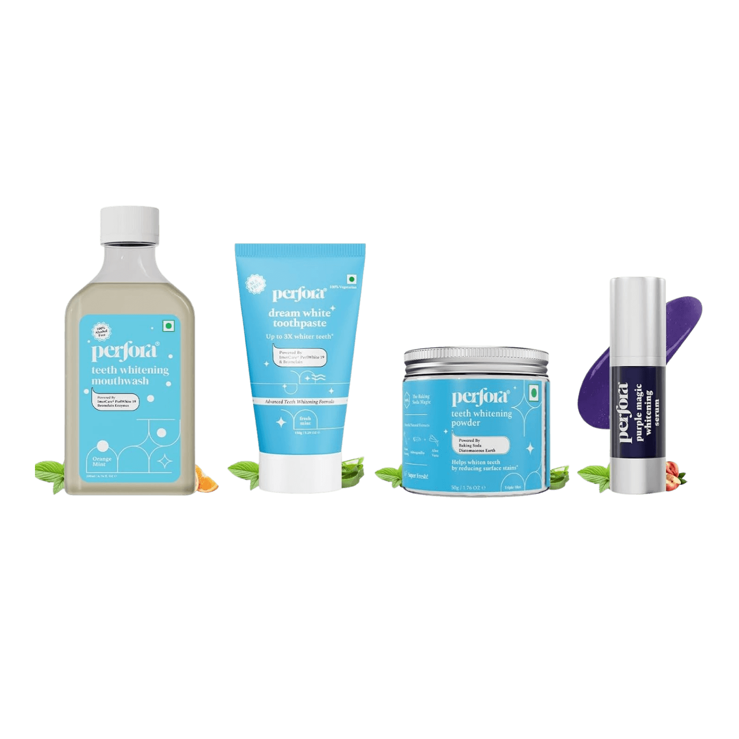 Perfora Complete Oral Care Teeth Whitening Kit